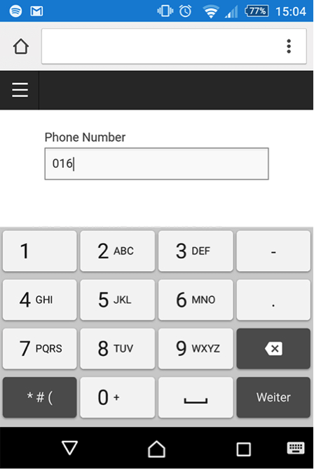 phonenumber 