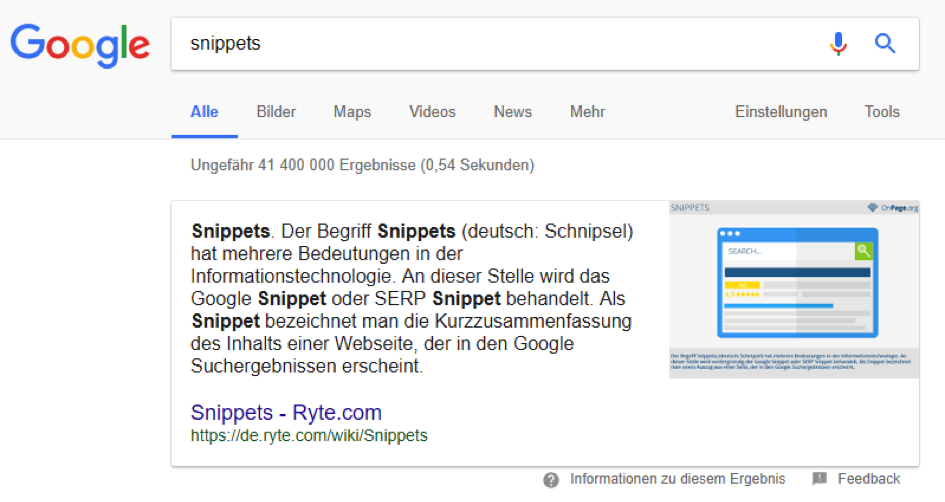 snippets1 SEO Expertise Magazine Best of   