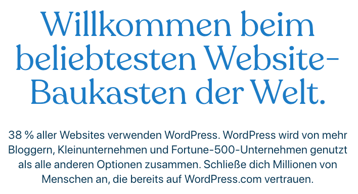wordpress-nutzung 